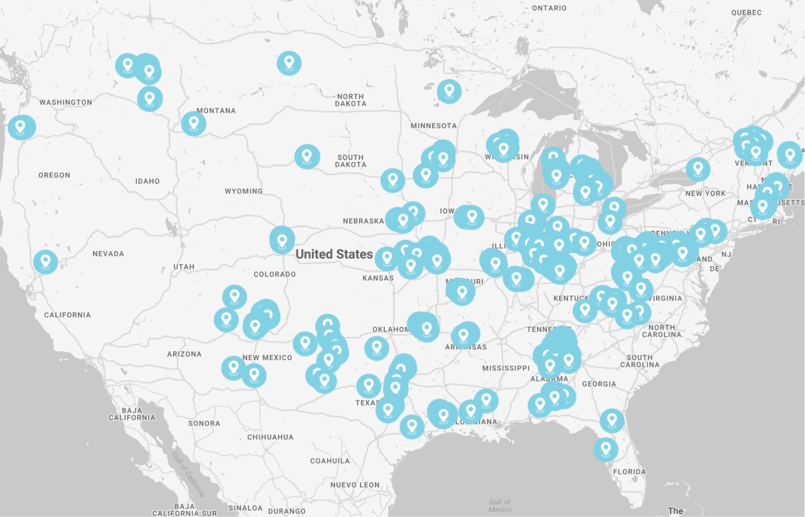 Find an event near you map