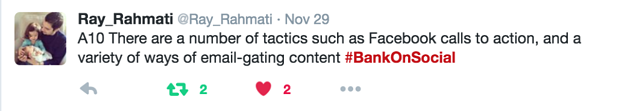 There are many tactics for social media lead gen