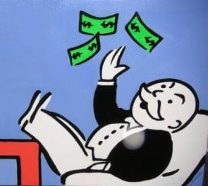Monopoly Man - Rich Banker