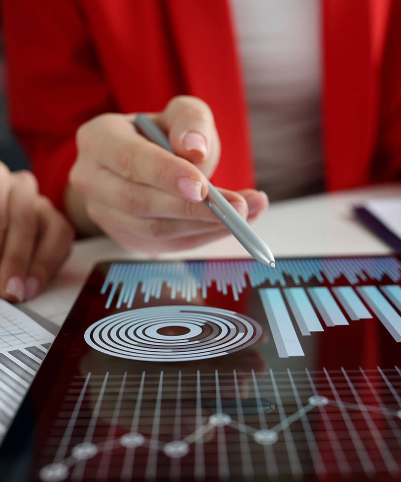 marketing insights on a screen